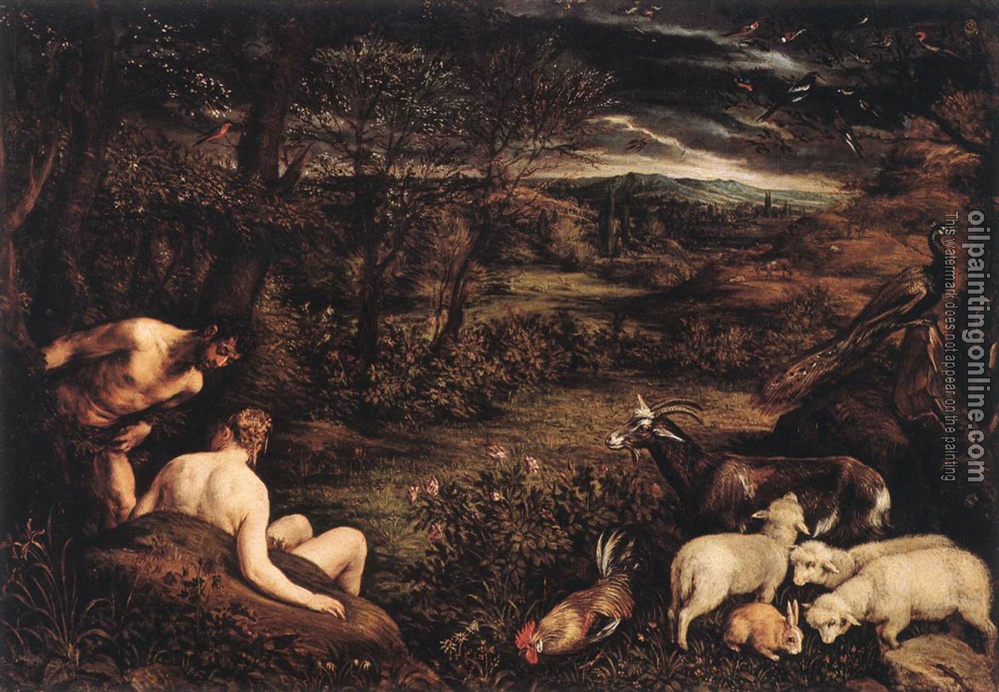 Bassano, Jacopo - Garden Of Eden